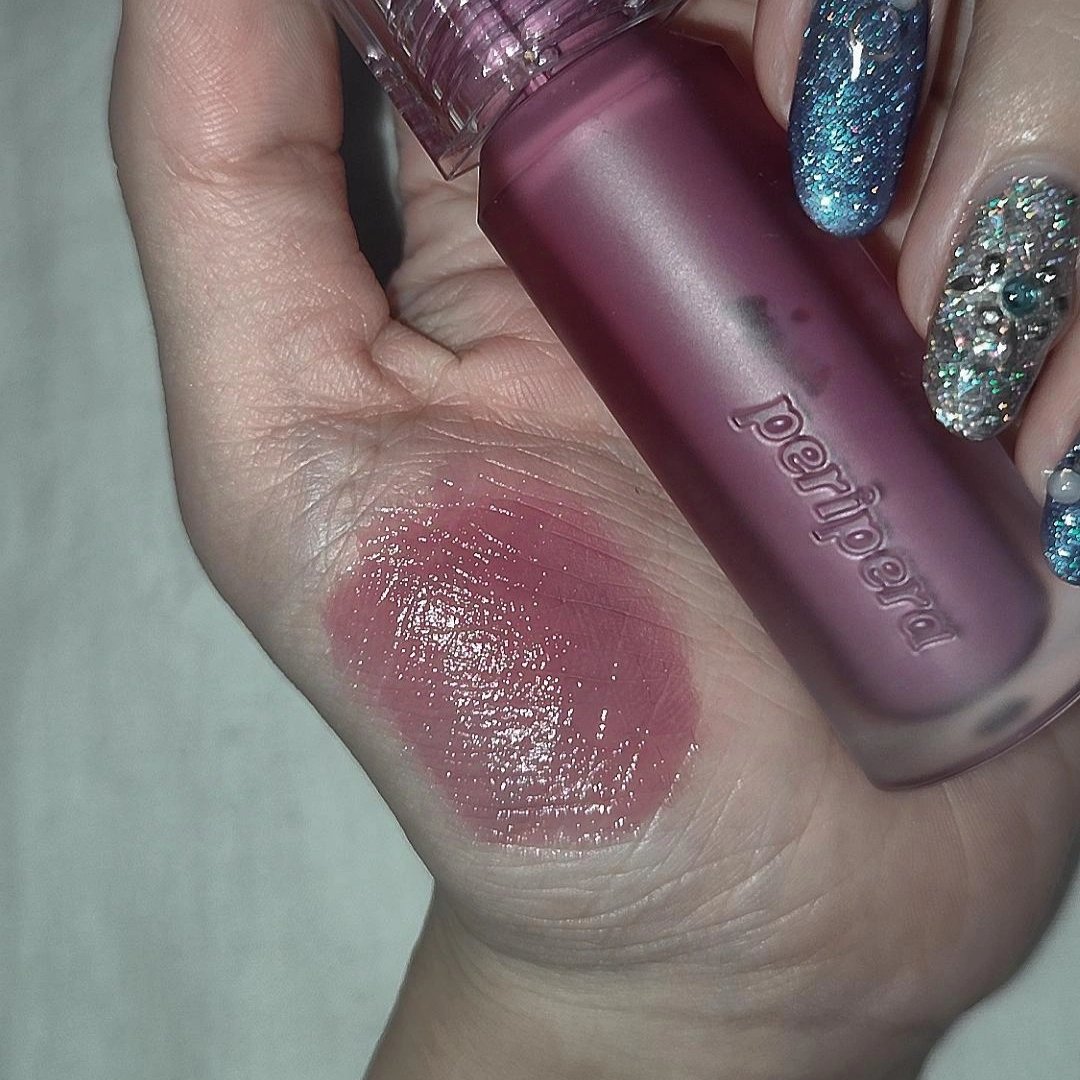 ウォーター ベアー ティント 10 チャット クール ピーティー(CHAT COOL PT)/PERIPERA/リップティントを使ったクチコミ（3枚目）