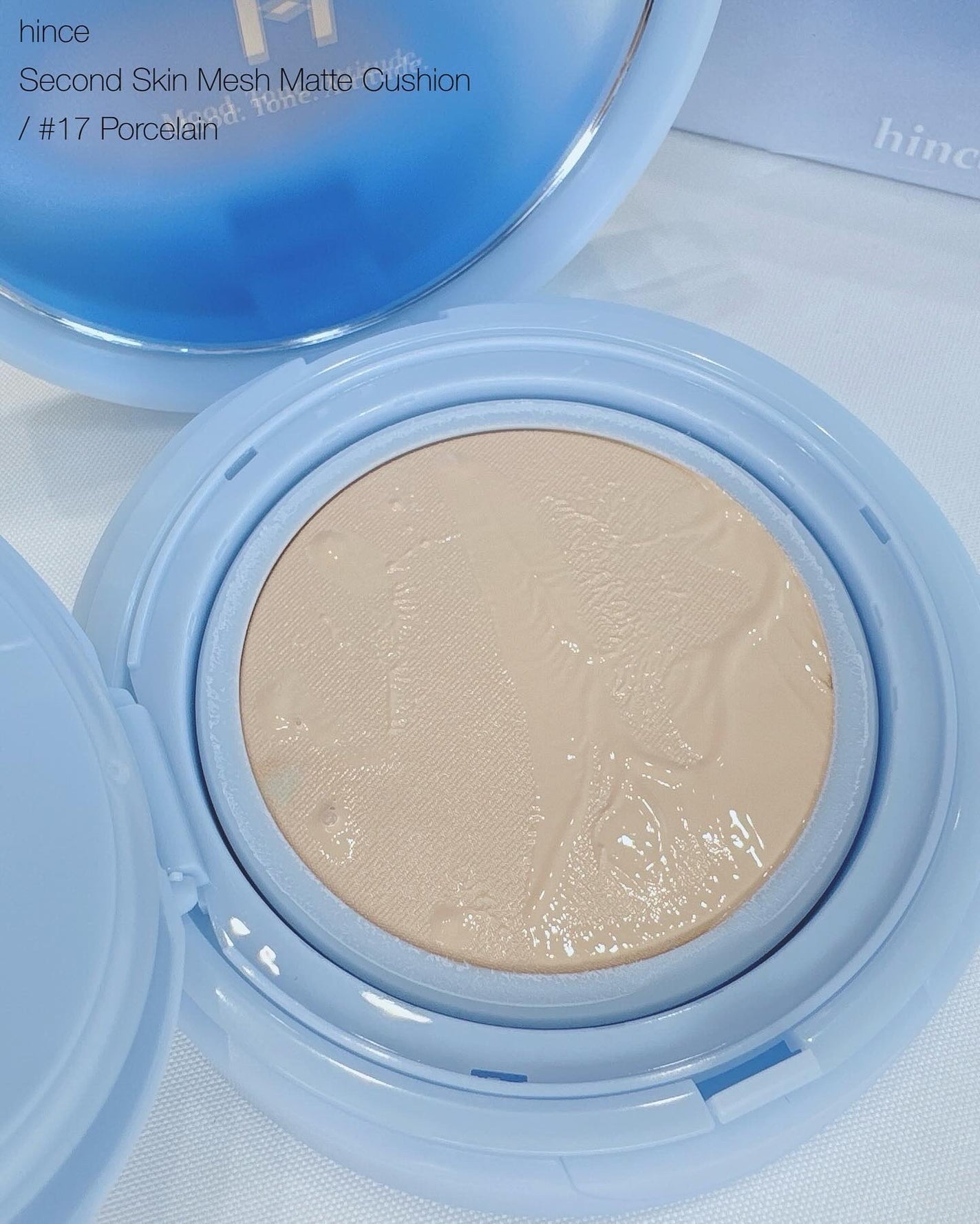 セカンドスキンメッシュマットクッション/hince/クッションファンデーションを使ったクチコミ(4枚目)