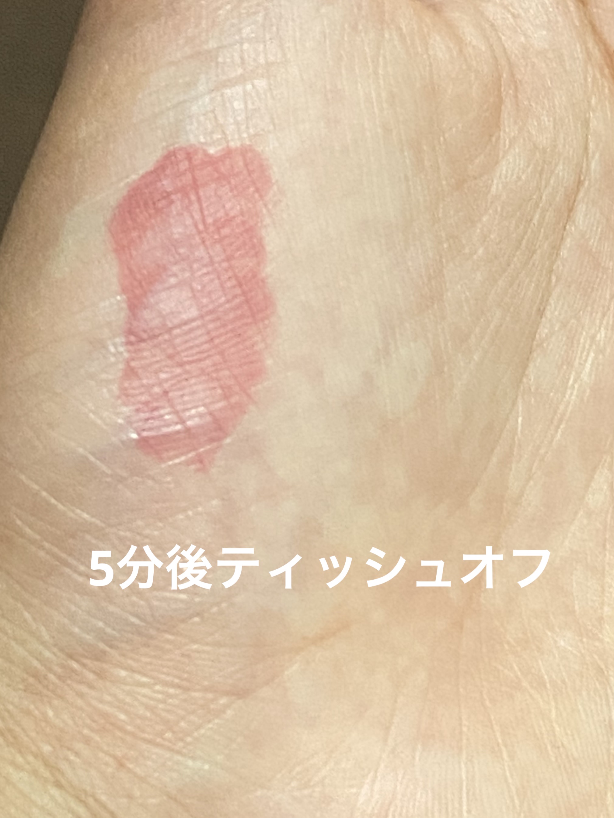 デュイフルウォーターティント 06 チュリアン/rom&nd/リップティントを使ったクチコミ（3枚目）