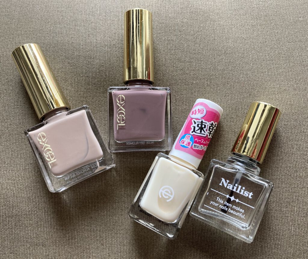 AC クイックドライベース＆ハードナー/AC MAKEUP/ネイルベースコートを使ったクチコミ（3枚目）