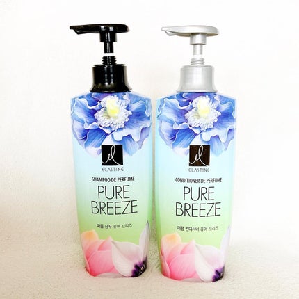 Perfume PURE BREEZE シャンプー/コンディショナー/ELASTINE/シャンプー・コンディショナーを使ったクチコミ(4枚目)