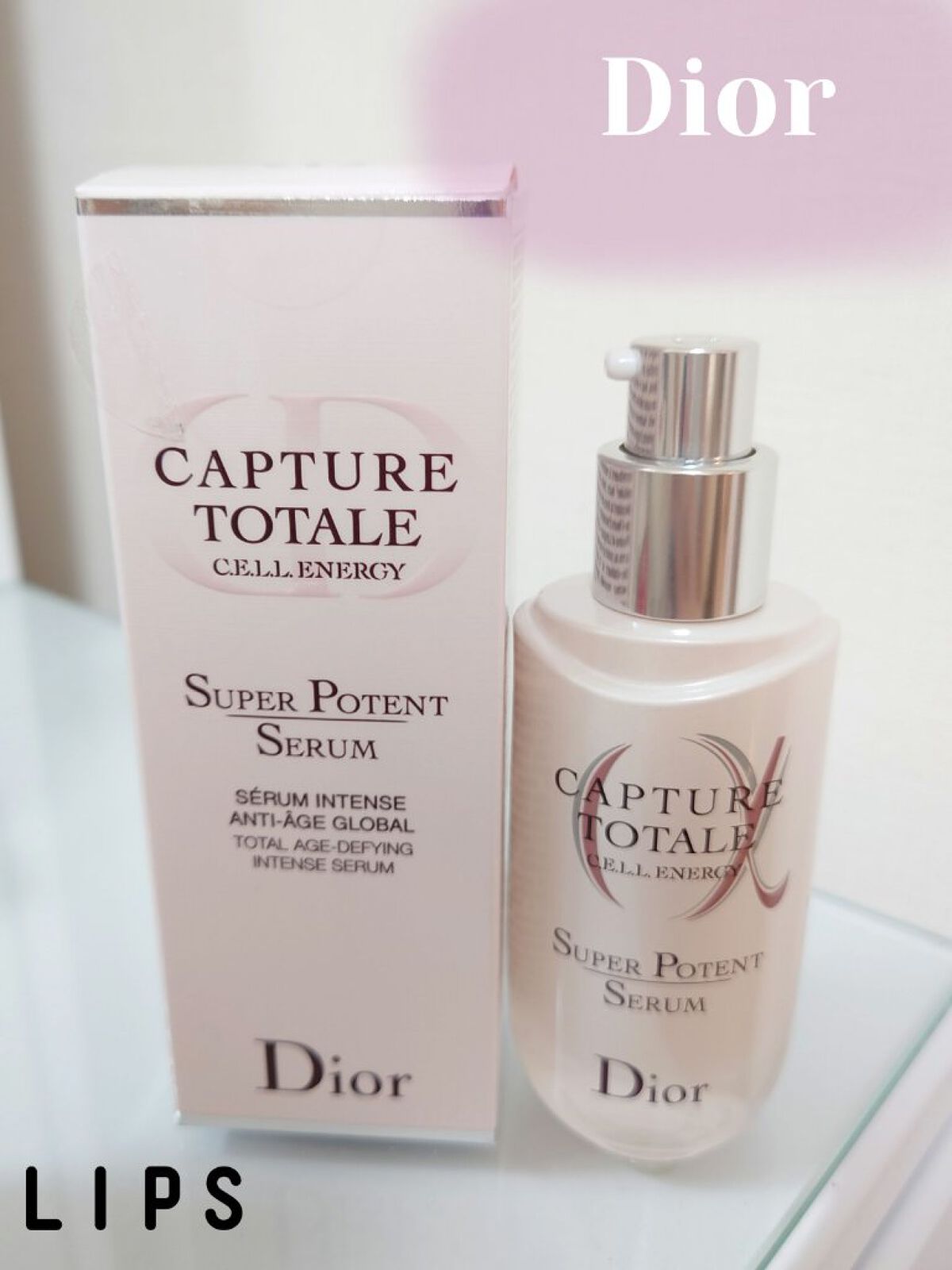 【旧】カプチュール トータル セル ENGY スーパー セラム/Dior/美容液を使ったクチコミ（1枚目）