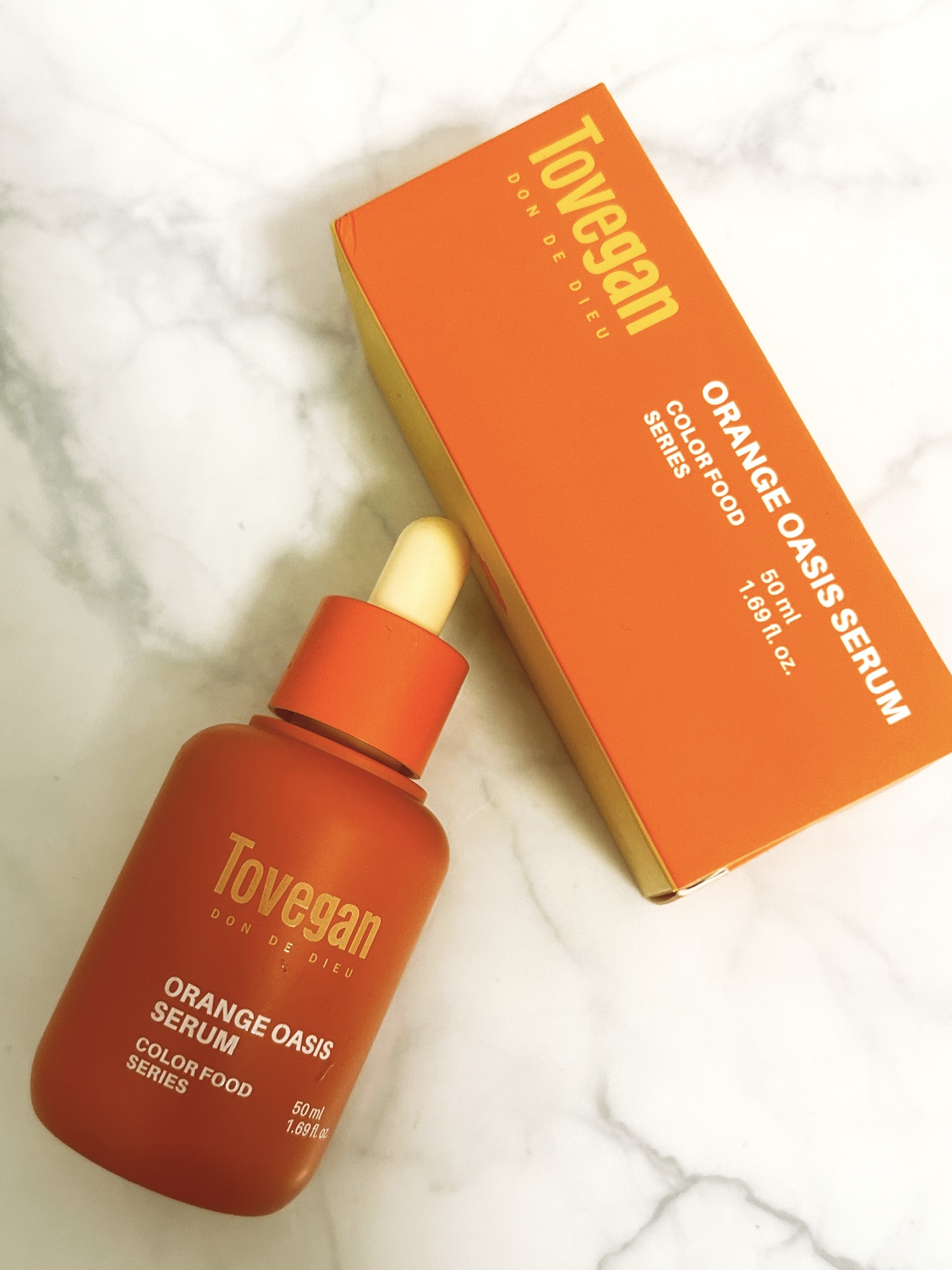 カラーフードシリーズオレンジオアシスセラム/Tovegan/美容液を使ったクチコミ（1枚目）