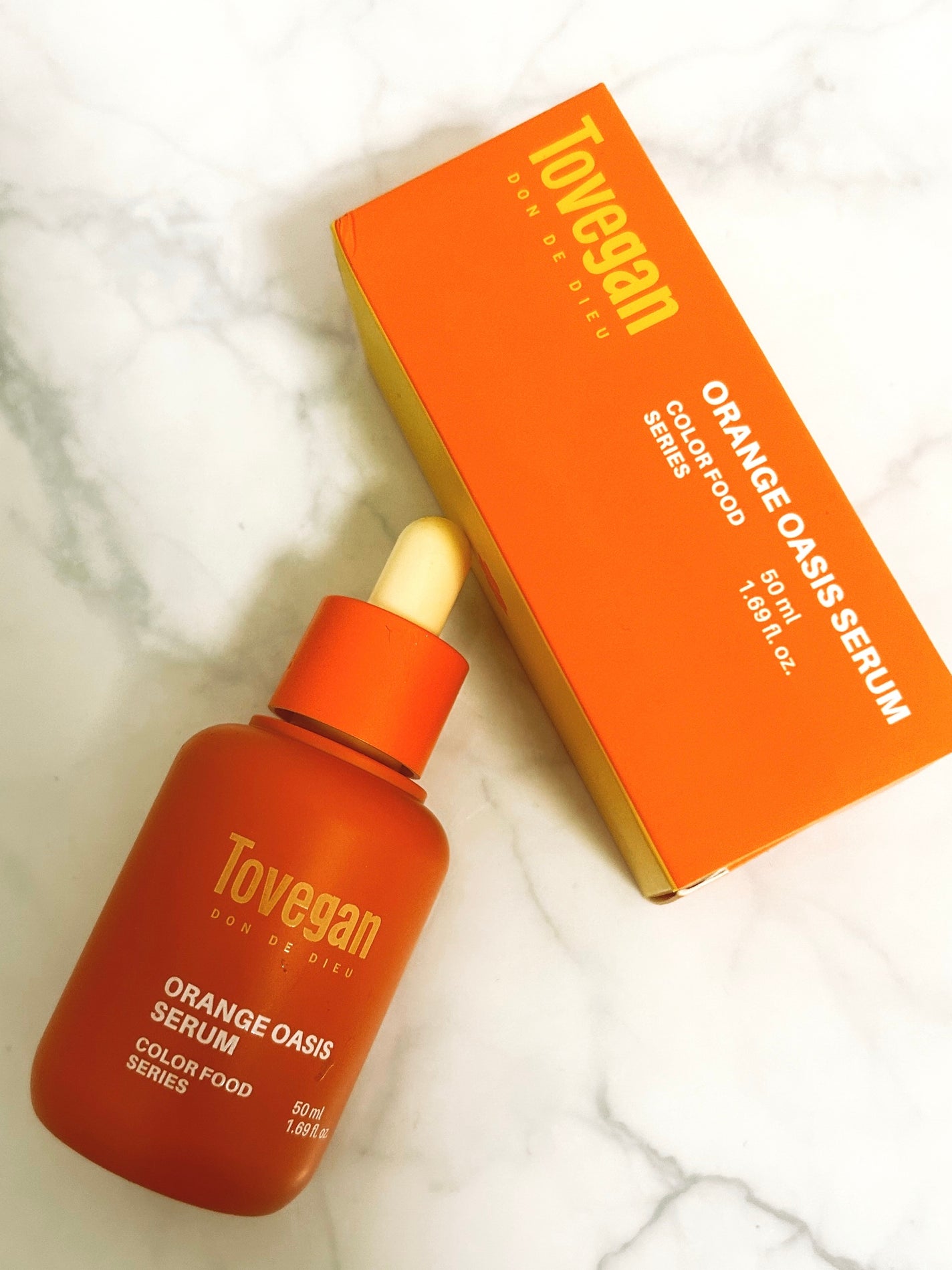 カラーフードシリーズオレンジオアシスセラム/Tovegan/美容液を使ったクチコミ(1枚目)