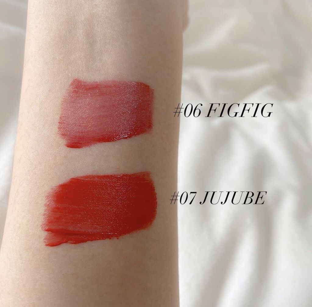 ジューシーラスティングティント/rom&nd/リップティントを使ったクチコミ（2枚目）