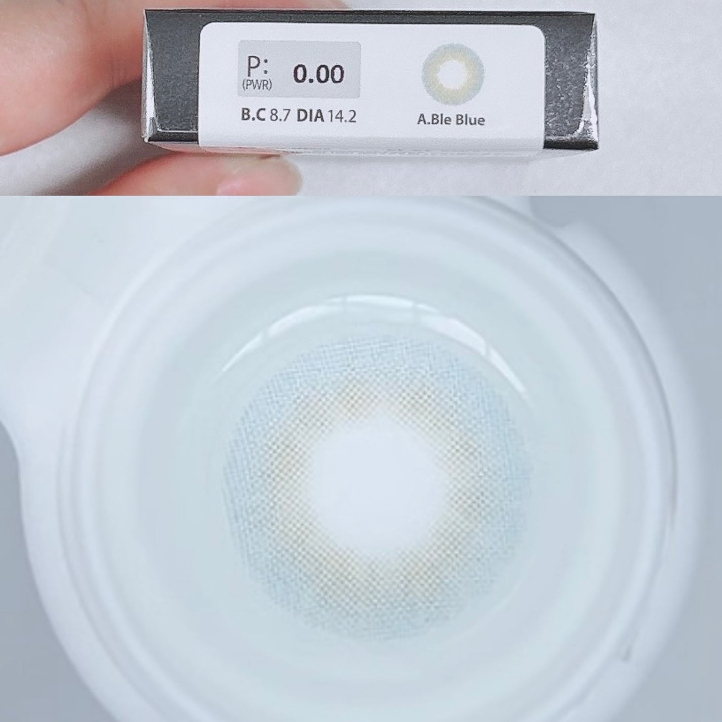 エーブルブルーマンスリー (A.BLE BLUE monthly)/OLOLA/1ヶ月(1MONTH)カラコンを使ったクチコミ(3枚目)