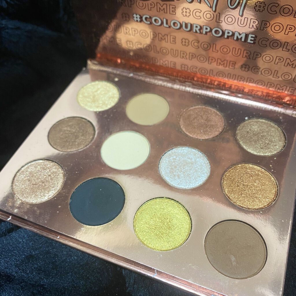 I Think I Love You/ColourPop/アイシャドウパレットを使ったクチコミ（2枚目）