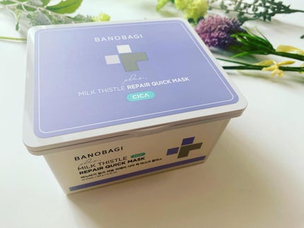 ミルクシスルリペアシカクイックマスクプラス/BANOBAGI/シートマスク・パックを使ったクチコミ(1枚目)