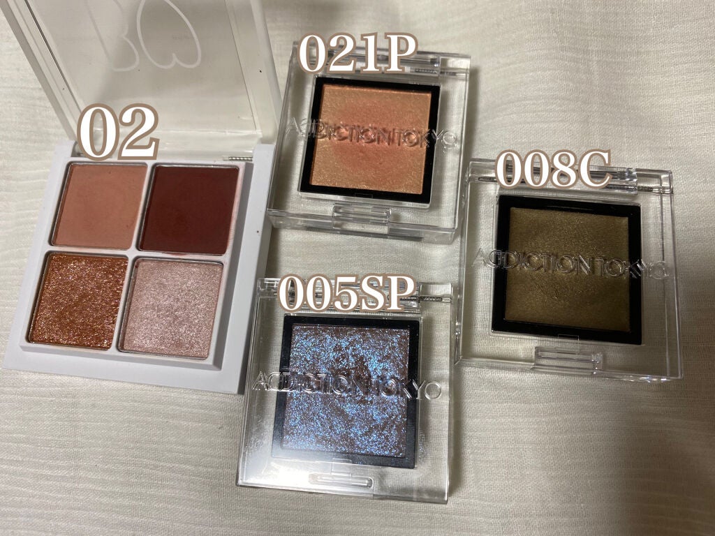 THE アイパレR/b idol/アイシャドウパレットを使ったクチコミ(2枚目)