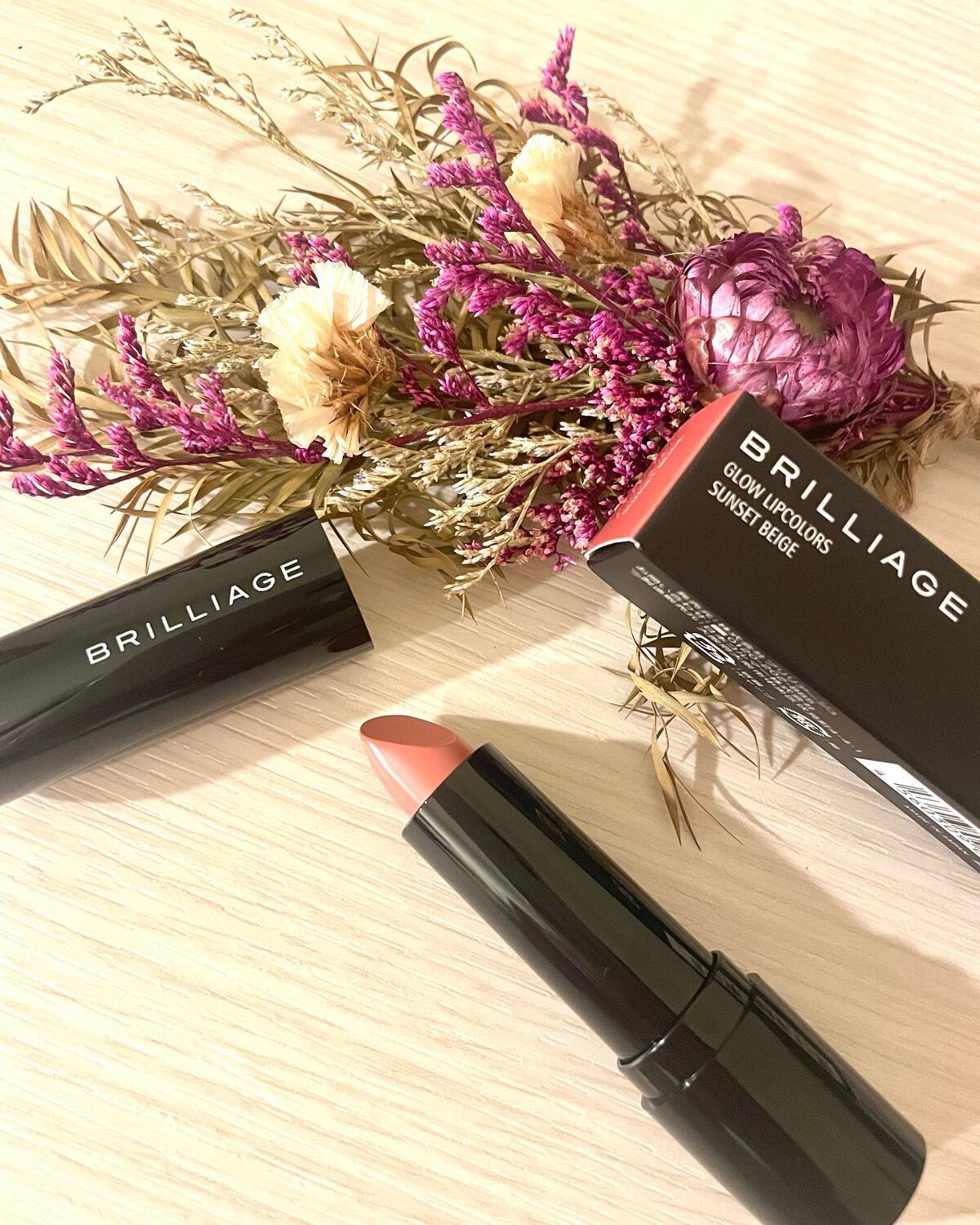 グロウリップカラーズ/ブリリアージュ/口紅を使ったクチコミ（1枚目）