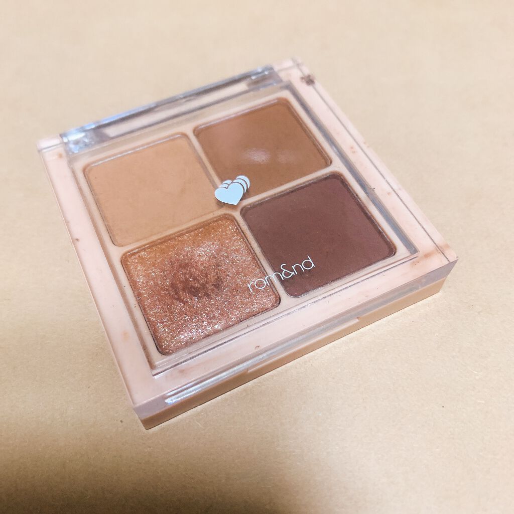 ベターザンアイズ/rom&nd/アイシャドウパレットを使ったクチコミ(1枚目)