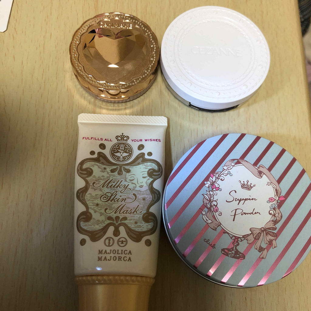 ミルキースキンマスク/MAJOLICA MAJORCA/化粧下地を使ったクチコミ（1枚目）