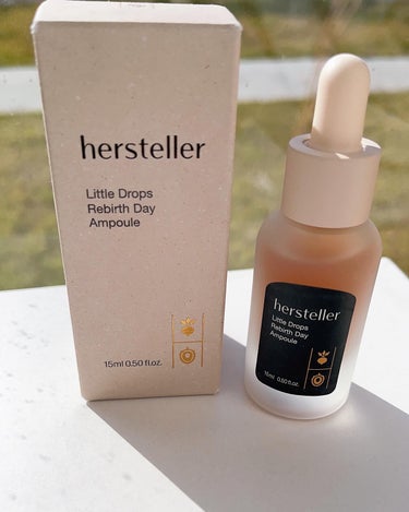 ファーストエイジングケアに最適💕
敏感肌でも安心して使える弾力ケア✨



Hersteller ハステラー
リトルドロップスリバースデイアンプル
15ml Qoo10公式価格 3720円（税込）


