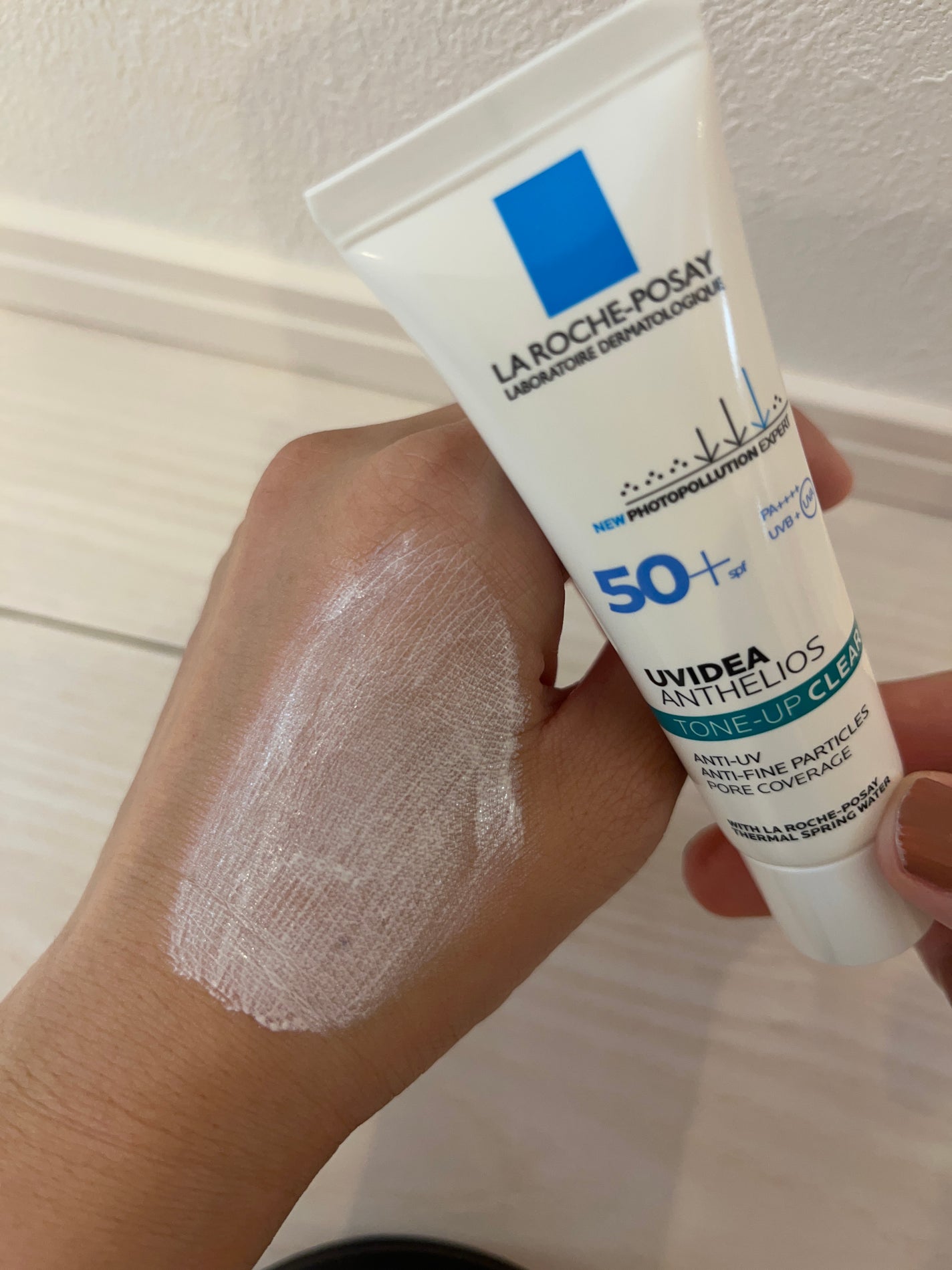 UVイデア XL プロテクショントーンアップ ローズ/ラ ロッシュ ポゼ/日焼け止めクリームを使ったクチコミ(1枚目)