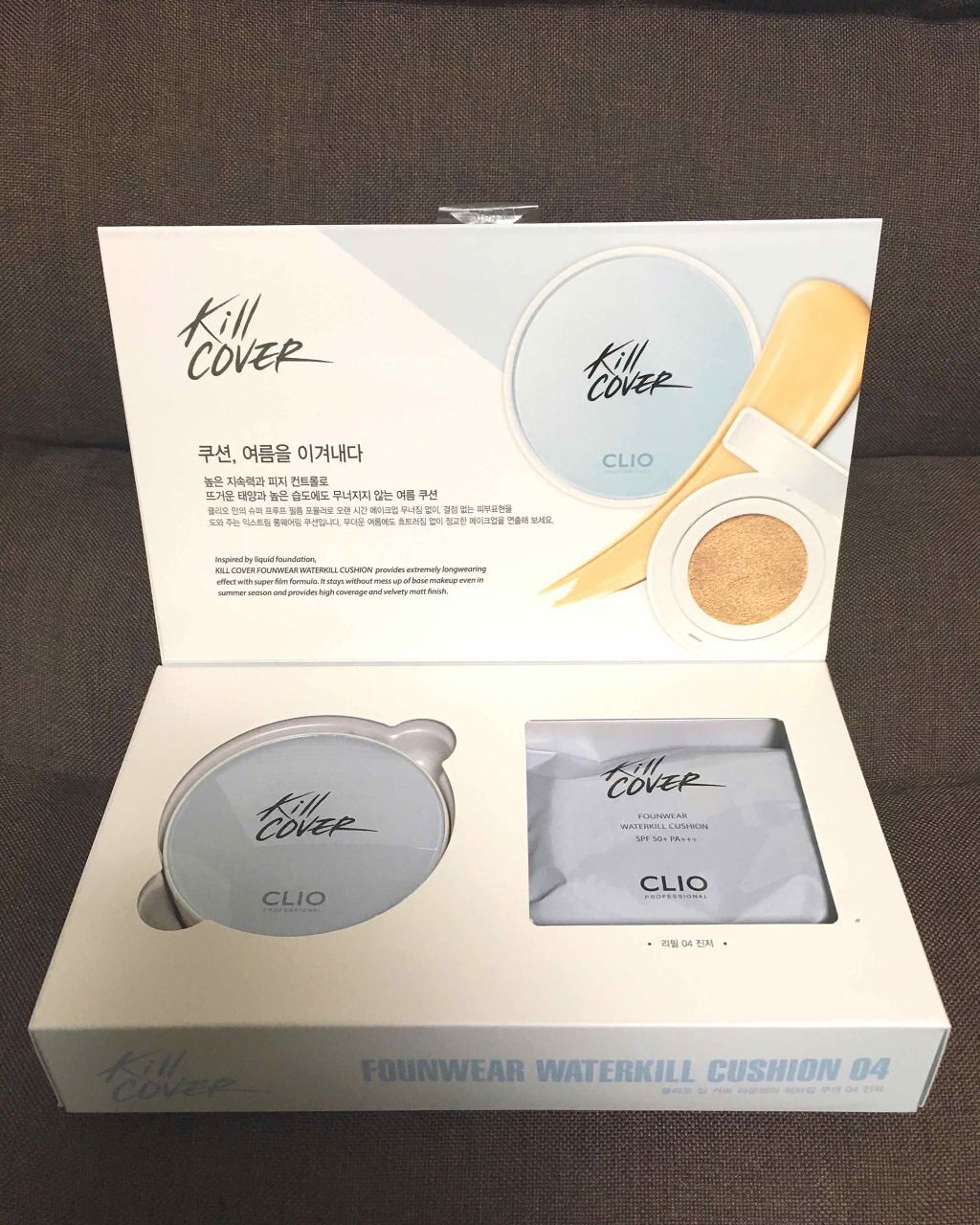 キル カバー ファンウェア クッション エックスピー/CLIO/クッションファンデーションを使ったクチコミ（2枚目）