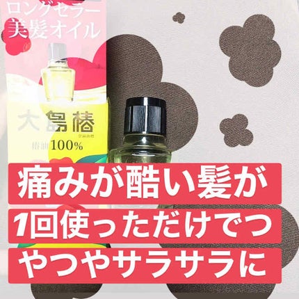 大島椿(ツバキ油)/大島椿/ヘアオイルを使ったクチコミ(1枚目)