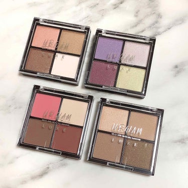 UR GLAM LUXE　4 COLORS EYESHADOW PALLET/U R GLAM/アイシャドウパレットを使ったクチコミ（1枚目）