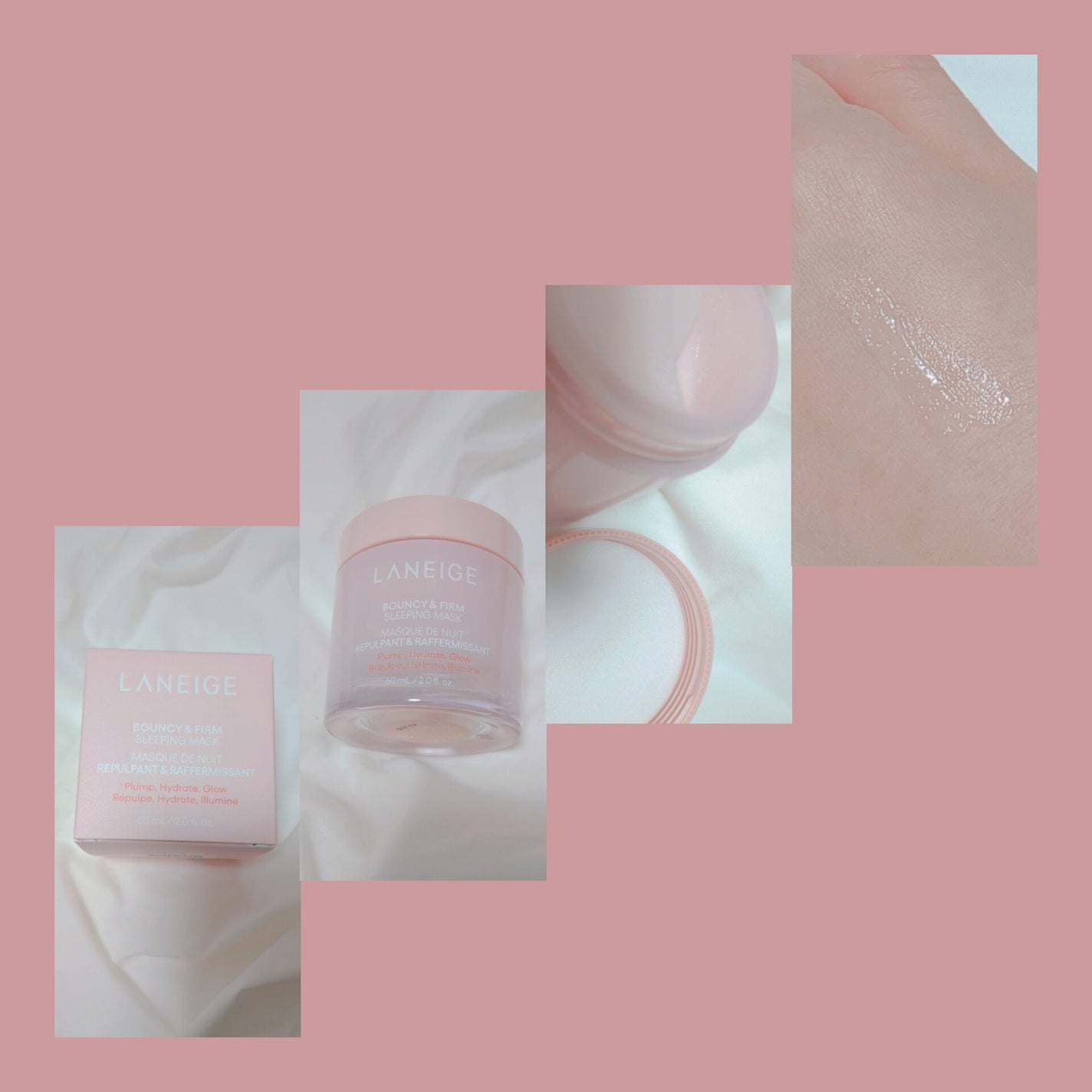 バウンシースリーピングマスク/LANEIGE/フェイスクリームを使ったクチコミ(1枚目)