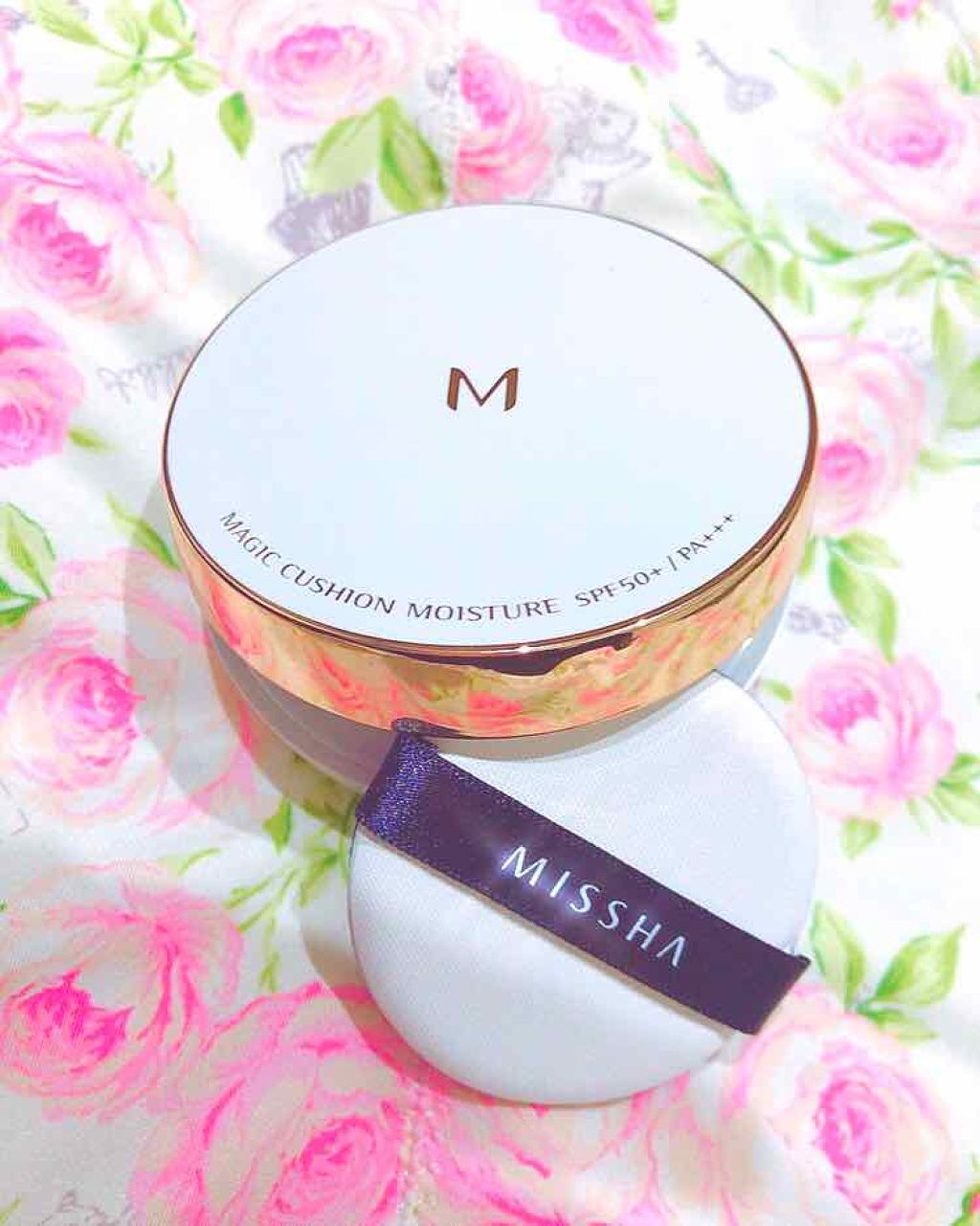 M クッション ファンデーション(モイスチャー)/MISSHA/クッションファンデーションを使ったクチコミ（1枚目）