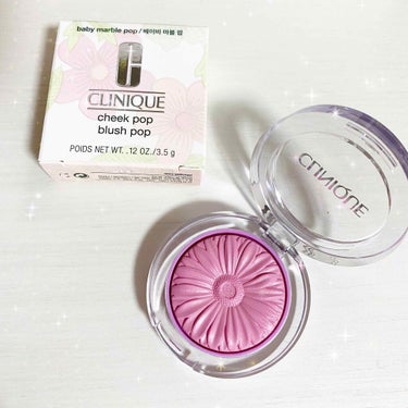 【CLINIQUE チークポップ ベイビーマーブルポップ】

パンジーポップとメロンポップの合わさったカラーがかわいくないわけなかった🤦‍♀️💖💖
めちゃくちゃかわいくてつかいやすい🥺💗
パンジーポップ