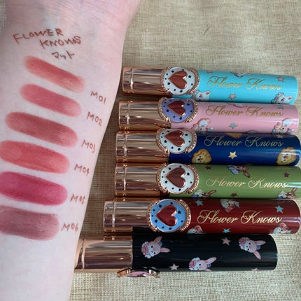 サーカスシリーズ グロッシーリップスティック /FlowerKnows/口紅を使ったクチコミ(5枚目)