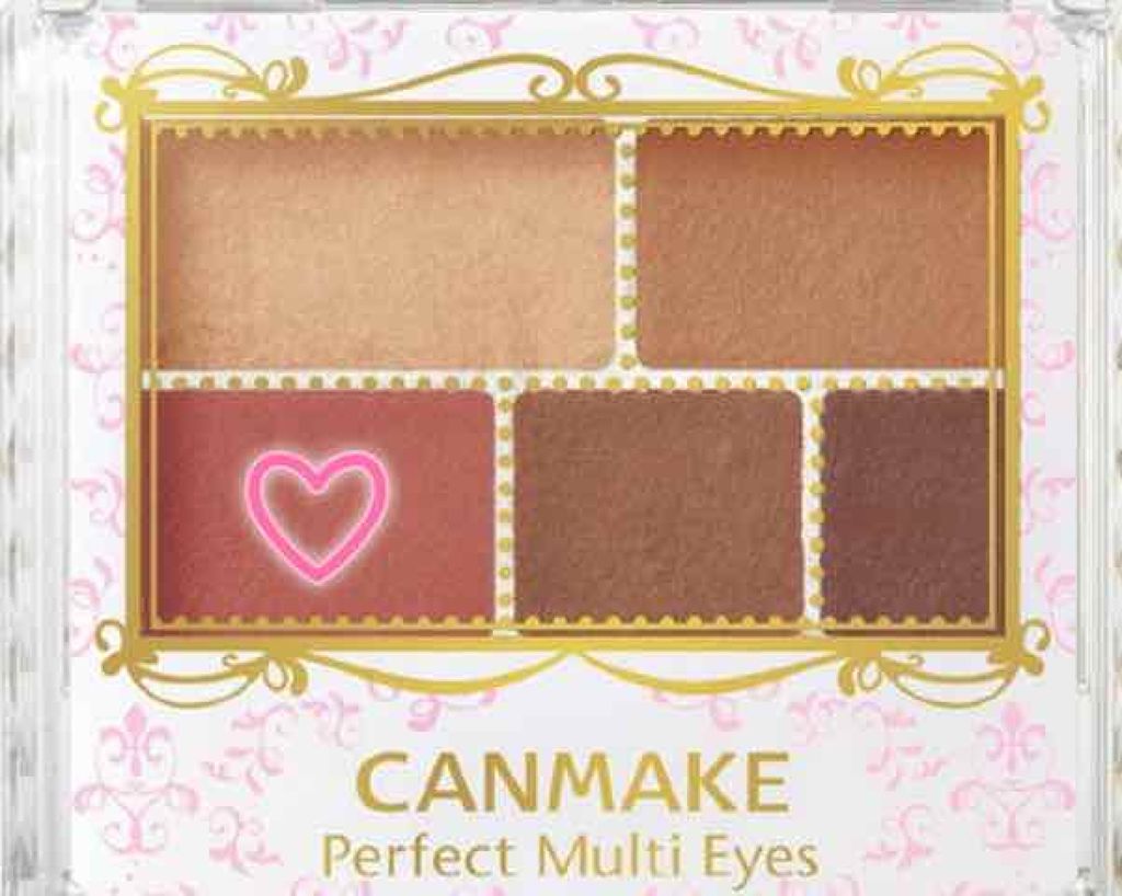 パーフェクトマルチアイズ/キャンメイク/アイシャドウパレットを使ったクチコミ（1枚目）