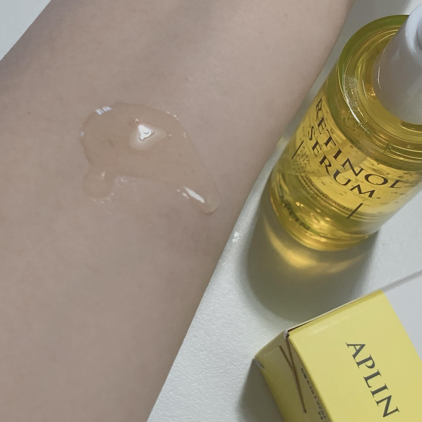 レチノールセラム/APLIN/美容液を使ったクチコミ（2枚目）