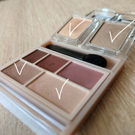 パーフェクトマルチアイズ/キャンメイク/アイシャドウパレットを使ったクチコミ(3枚目)