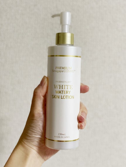 美白ウォータリースキンローション/世田谷コスメ/化粧水を使ったクチコミ(1枚目)
