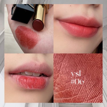 ルージュ ピュールクチュール ザ ボールド No.6 リイグナイテッド アンバー/YVES SAINT LAURENT BEAUTE/口紅を使ったクチコミ（1枚目）