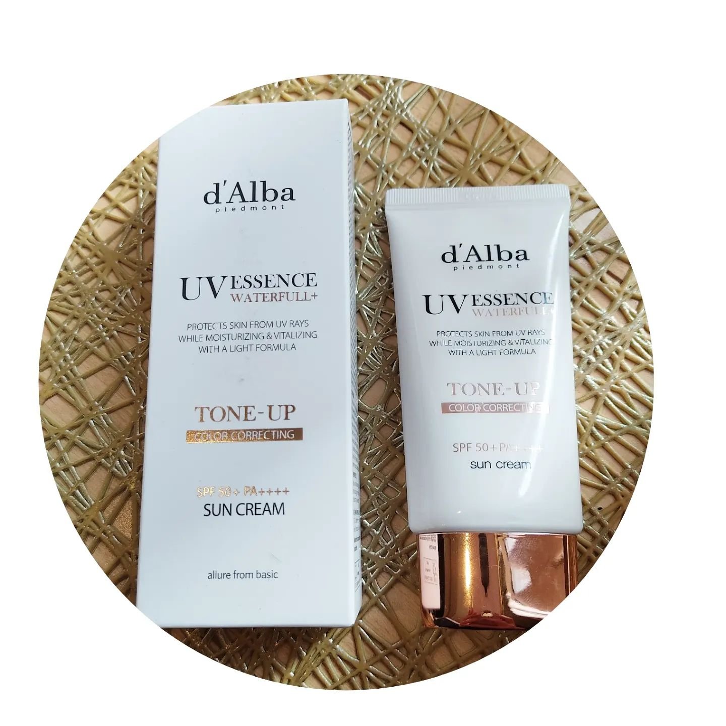 ウォータフルトーンアップサンクリーム/ダルバ/日焼け止めクリームを使ったクチコミ（1枚目）