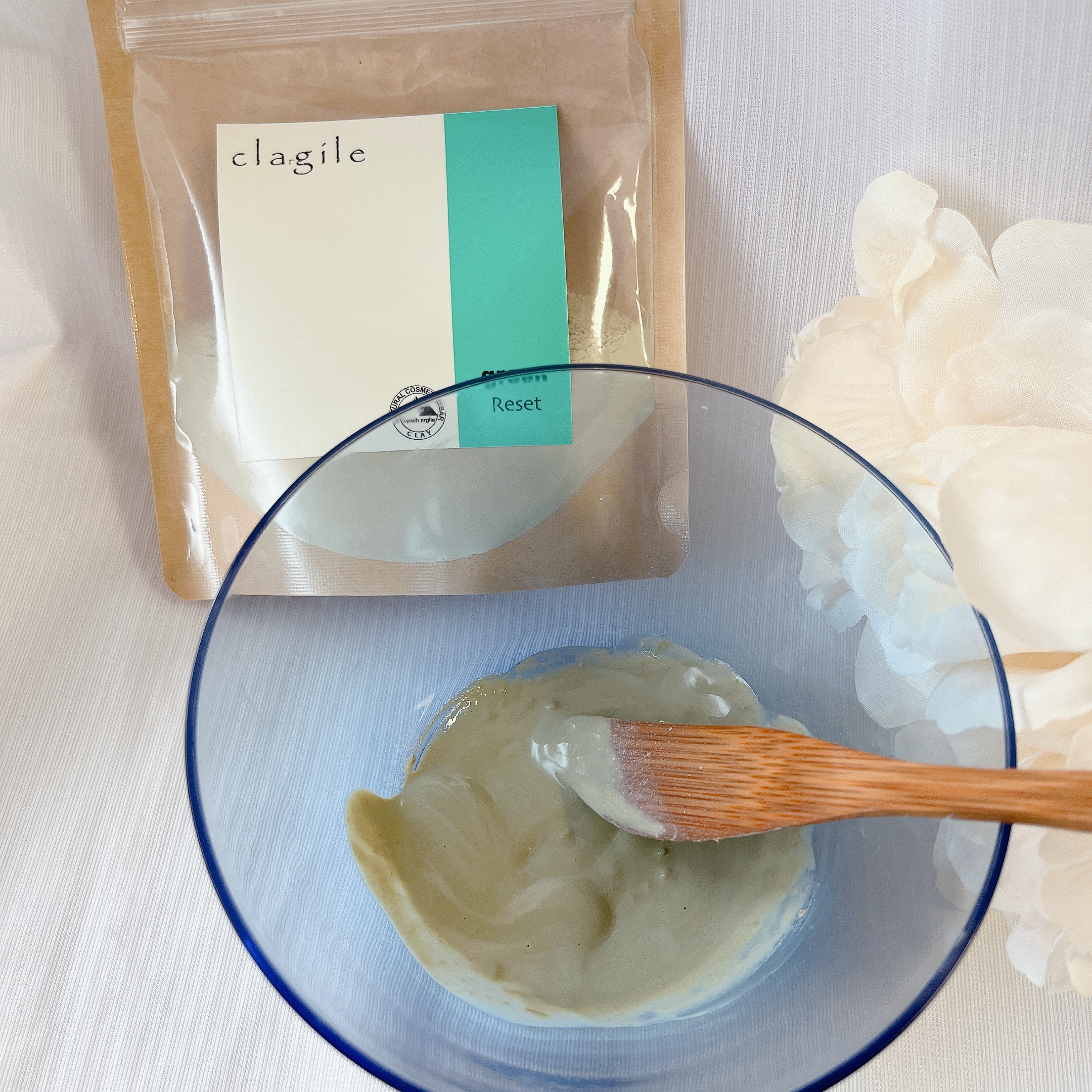 クレイル グリーンイライト/clargile/洗い流すパック・マスクを使ったクチコミ（3枚目）