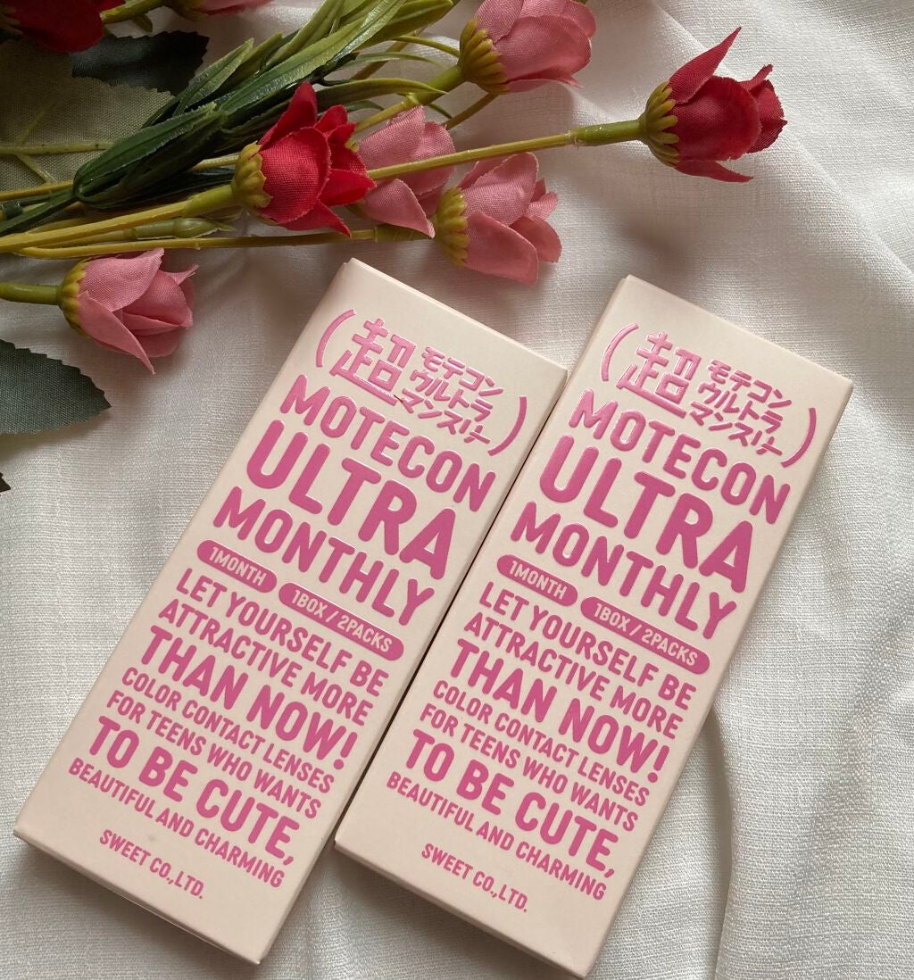 超モテコンウルトラマンスリー/モテコン/1ヶ月(1MONTH)カラコンを使ったクチコミ(5枚目)