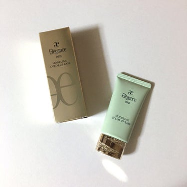 ☑︎elegance
モデリングカラーアップベースUV
SPF40 PA+++
¥4,500(税抜き)
GR440

私は小鼻の脇や額に赤みが出やすいのでグリーンを購入しました💚
見た目はびっくりするく