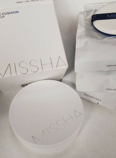 M クッションファンデーション(マット)/MISSHA/クッションファンデーションを使ったクチコミ（1枚目）