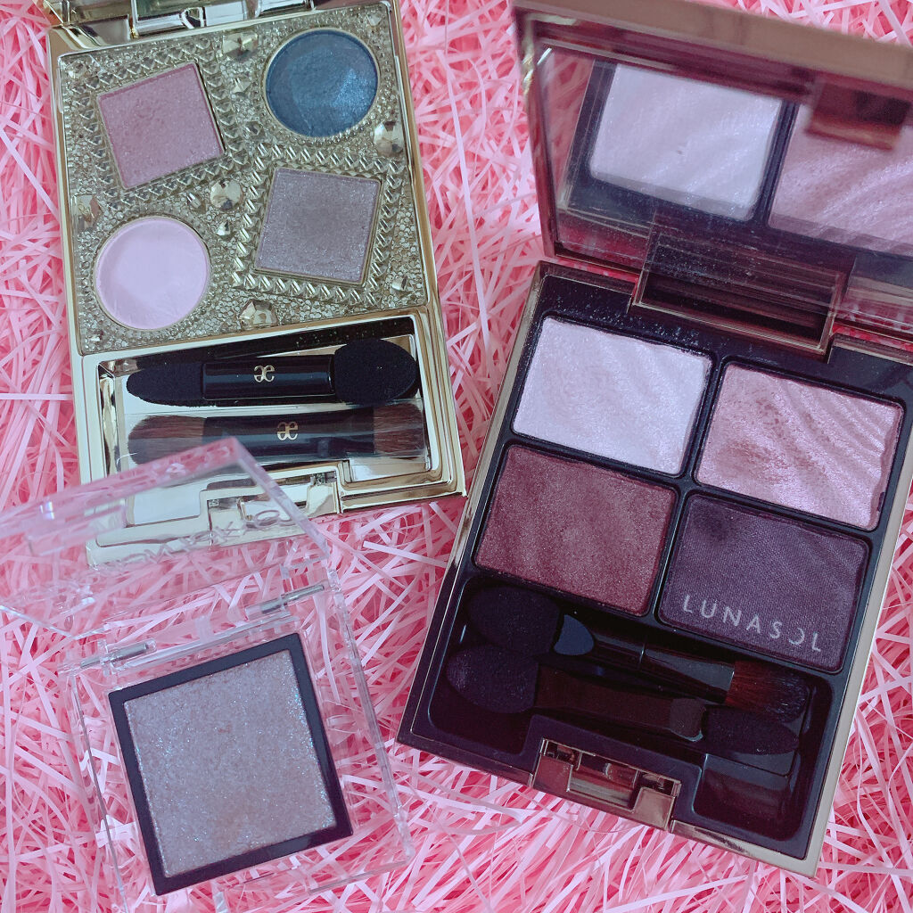 ベルベットフルアイズ/LUNASOL/アイシャドウパレットを使ったクチコミ（2枚目）