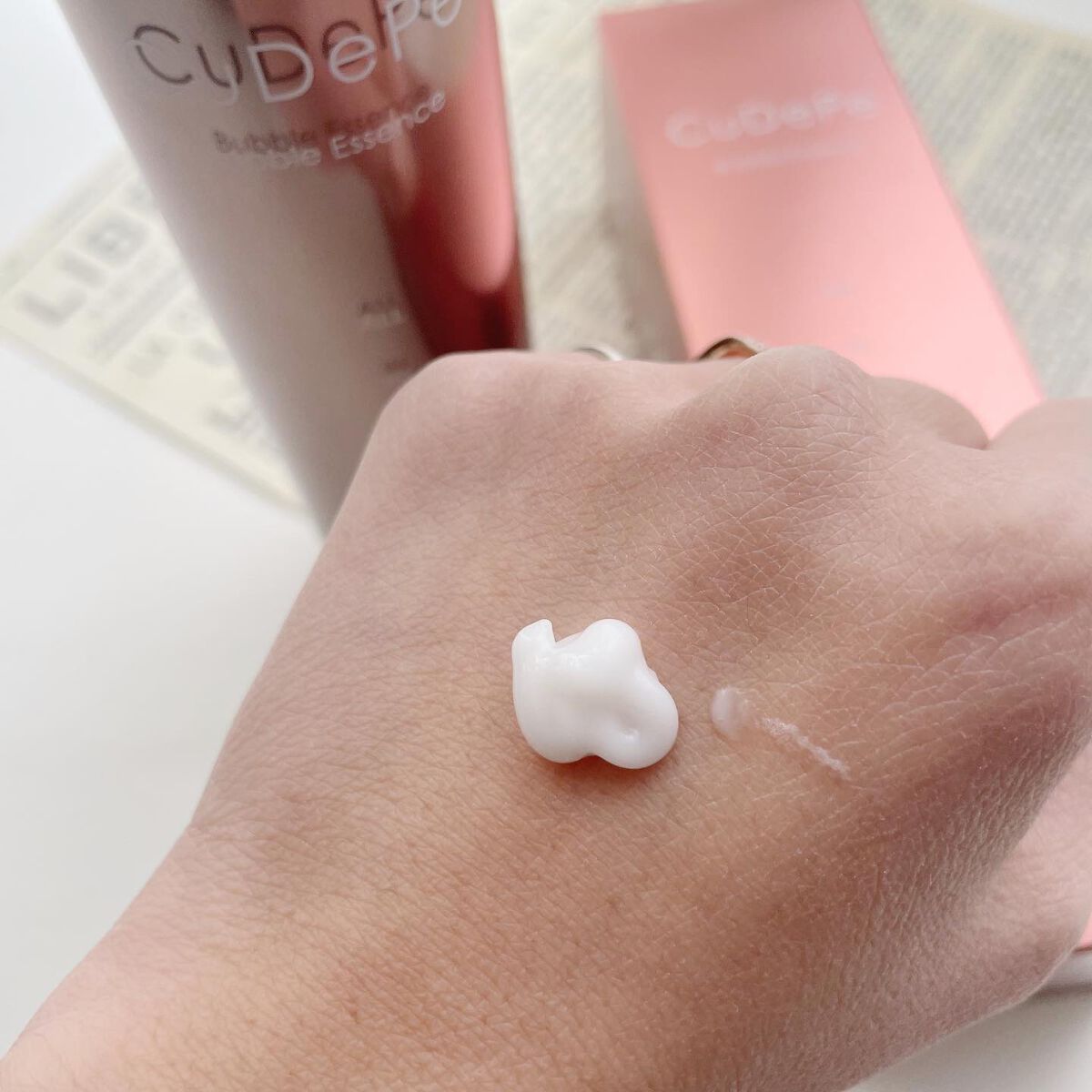 CuDePe バブルエッセンス/nash/オールインワン化粧品を使ったクチコミ(3枚目)
