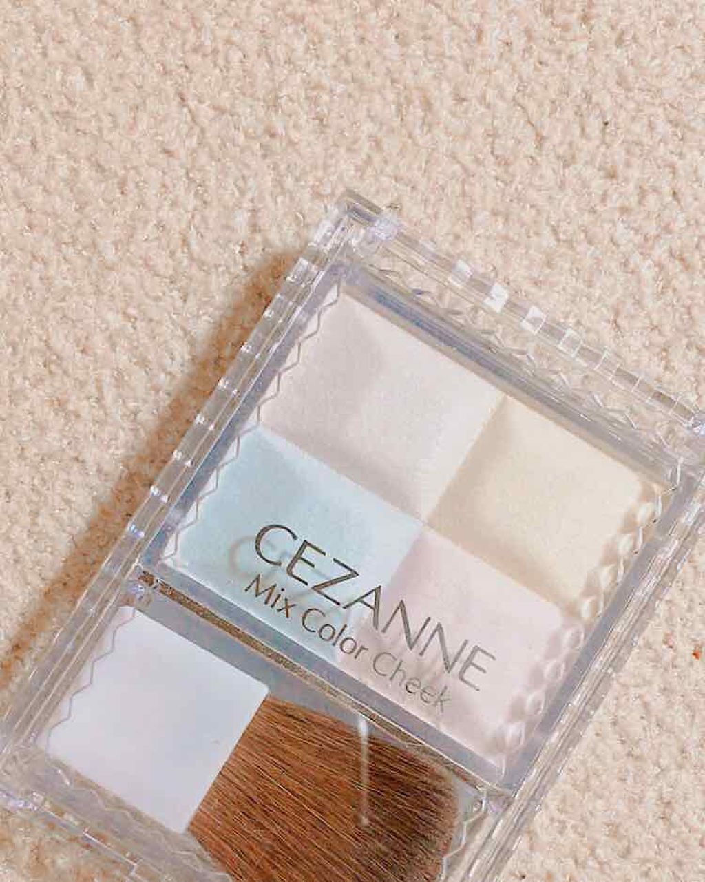 ミックスカラーチーク/CEZANNE/パウダーチークを使ったクチコミ(1枚目)