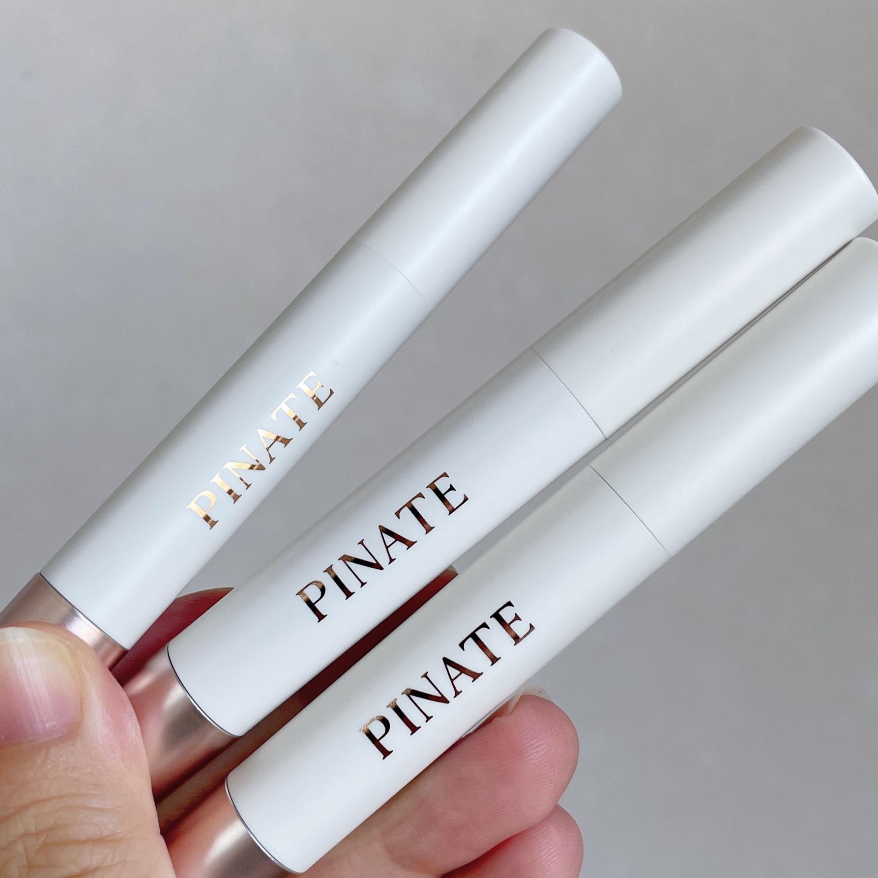 ベアグローペプチドメルティングバーム/PINATE/リップグロスを使ったクチコミ（3枚目）