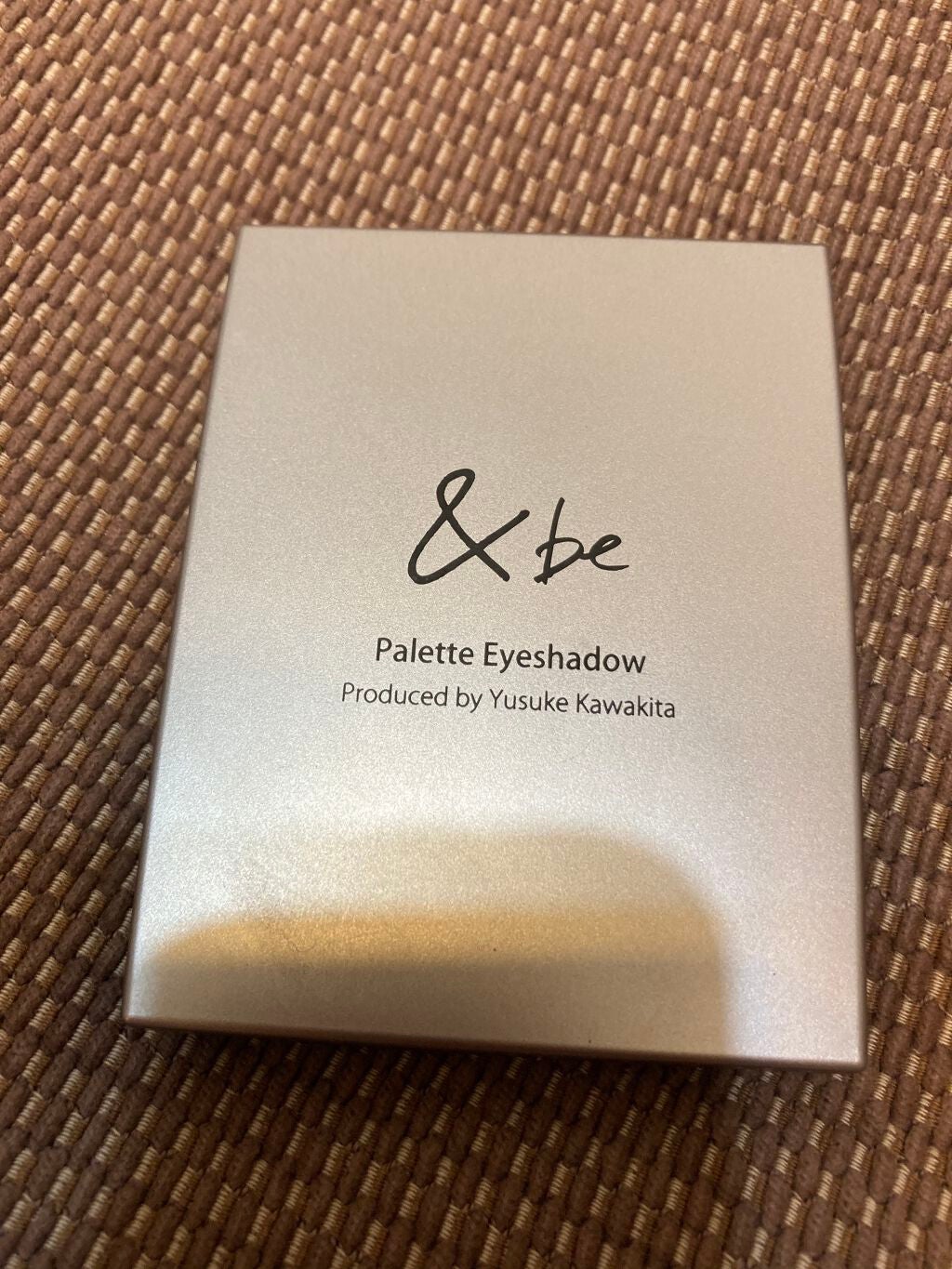 パレットアイシャドウ/&be/アイシャドウパレットを使ったクチコミ(1枚目)