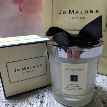 Jo MALONE LONDON ピオニー ＆ ブラッシュ スエード ホーム キャンドルのクチコミ「Jo MALONE LONDON ピオニー ＆ ブラッシュ スエード ホーム キャンドル

【.....」（1枚目）