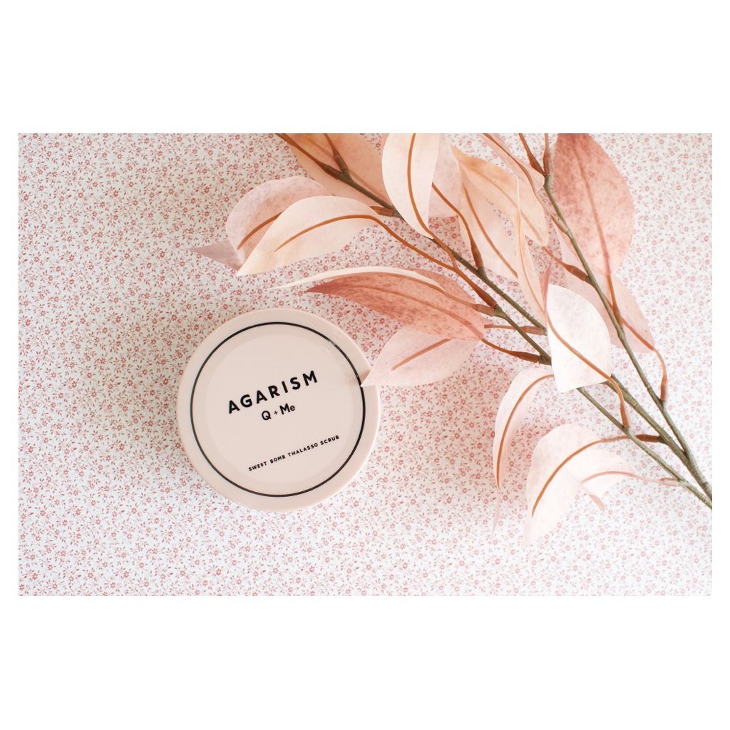 Q+Me スウィート ボム タラソ スクラブ/AGARISM/バストケア・ヒップケアを使ったクチコミ（1枚目）