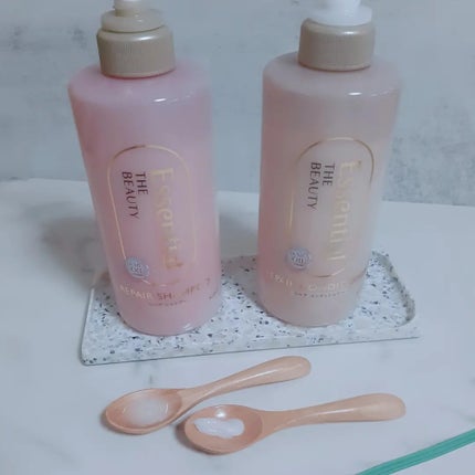 ザビューティ リペアシャンプー・コンディショナー/エッセンシャル/市販シャンプーを使ったクチコミ(8枚目)