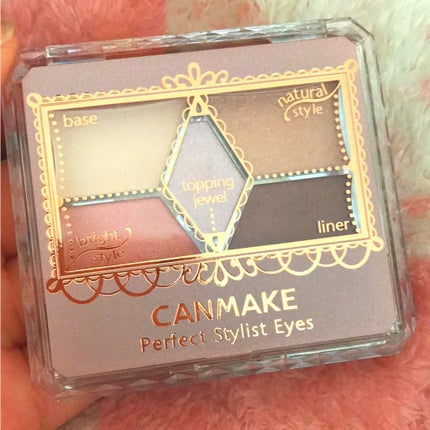 【旧品】パーフェクトスタイリストアイズ/キャンメイク/アイシャドウパレットを使ったクチコミ(1枚目)