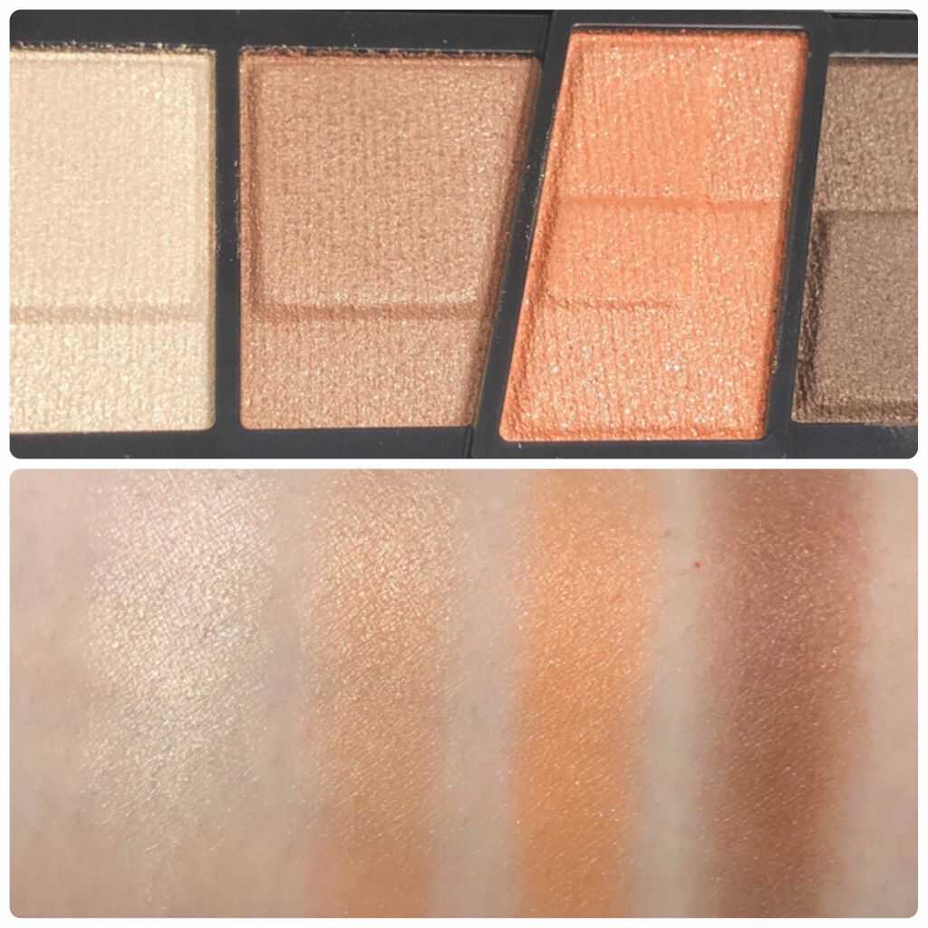 デザイニングブラウンアイズ BR-3 オレンジブラウン/KATE/アイシャドウパレットを使ったクチコミ（2枚目）