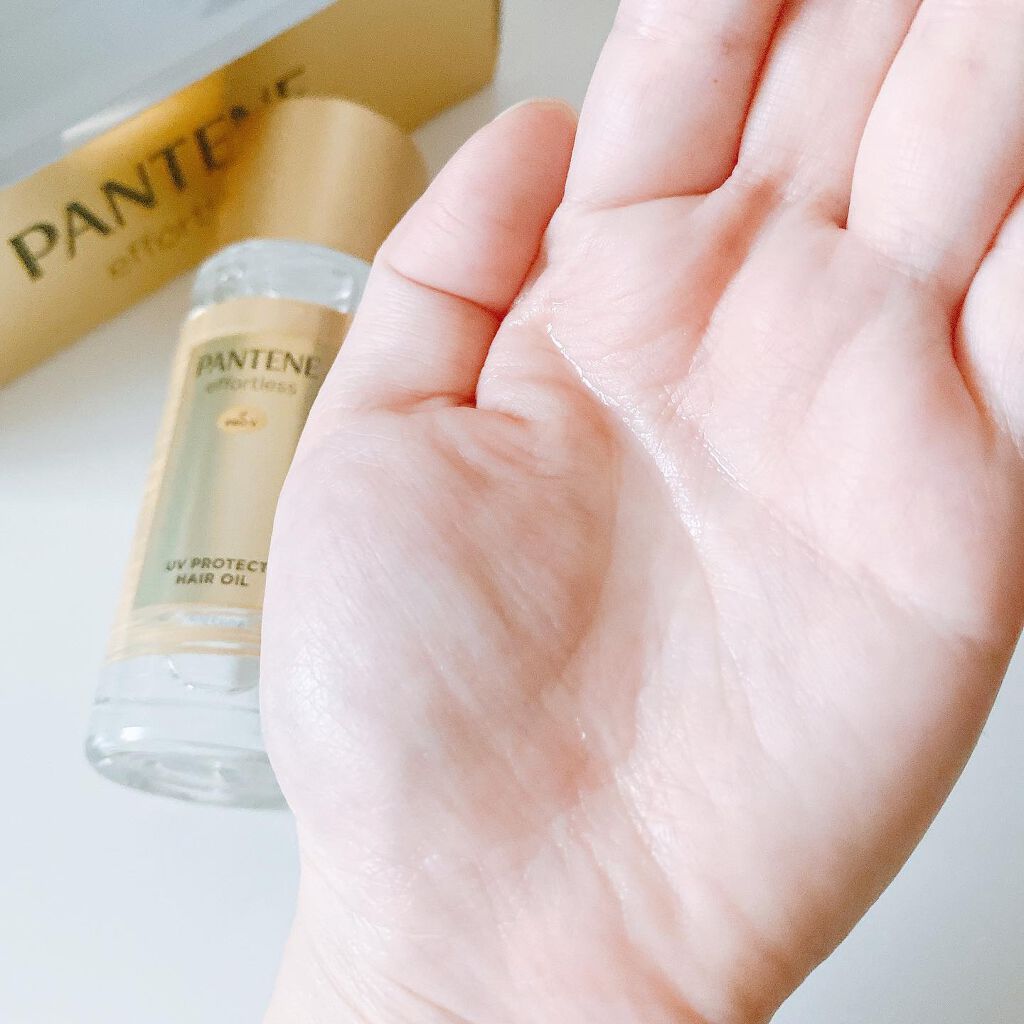 パンテーン エフォートレス UVカット ヘアオイル/パンテーン/ヘアオイルを使ったクチコミ（3枚目）