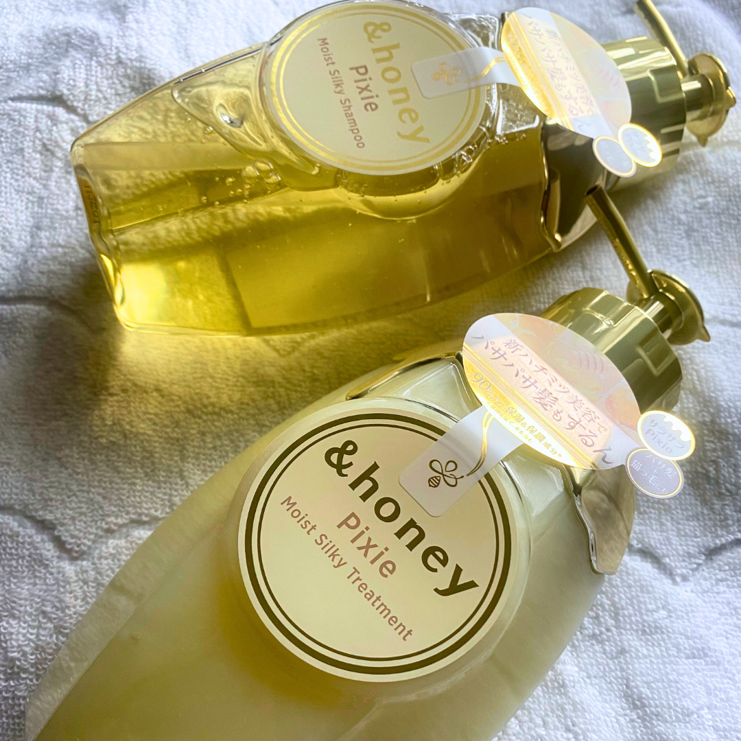 アンドハニー ピクシー モイストシルキー シャンプー1.0/ヘアトリートメント2.0/&honey/市販シャンプーを使ったクチコミ(2枚目)