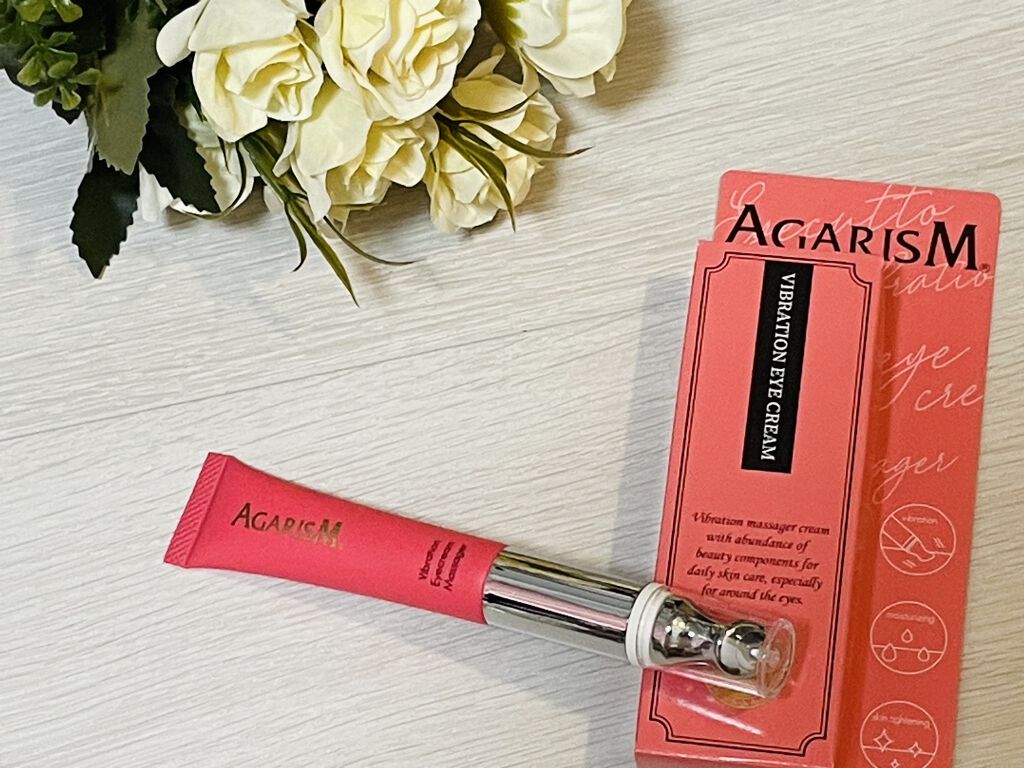 アイキュット マッサージャークリーム/AGARISM/アイケア・アイクリームを使ったクチコミ（1枚目）