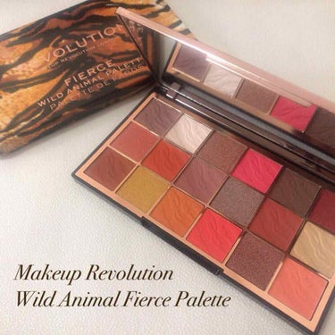 Wild Animal Fierce Eyeshadow Palette/MAKEUP REVOLUTION/アイシャドウパレットを使ったクチコミ（1枚目）