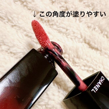 ルージュ アリュール ラック 64 エグジジャンス/CHANEL/口紅を使ったクチコミ（2枚目）